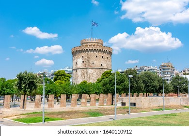 White Tower In Thessaloniki, Greece