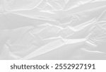 White transparent plastic bag texture background