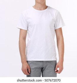 White T-shirt - Shutterstock ID 507672070