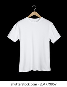 White t shirt hanger Images, Stock 