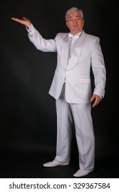 White Tuxedo Male Businessman