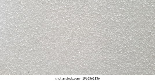 White Uneven Surface Cement Wall Rough Surface