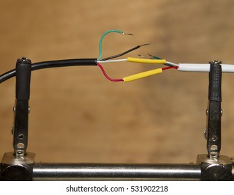 white usbcable