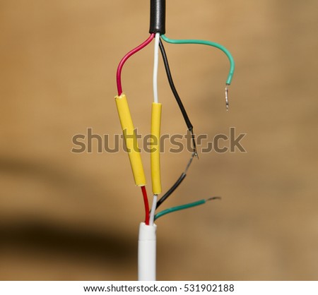 white usbcable