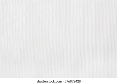 White Velvet Material Background. Striped Texture Top View.