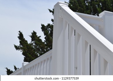 White Vinyl Fence