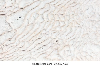 White volcanic limestone rock as background. Nature - Shutterstock ID 2255977569