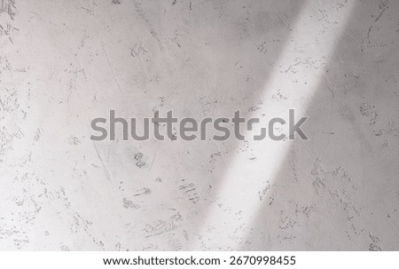 White wall background with hard shadow