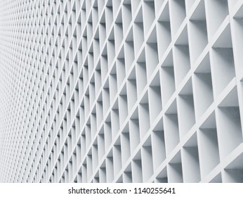 White wall design Architecture details Geometric Pattern 