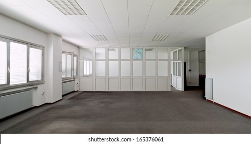 White Wall Empty Office 