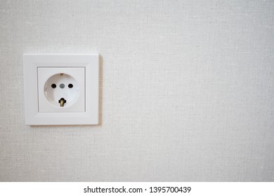 Electrical Outlet On Wall Stock Photo (Edit Now) 99577145