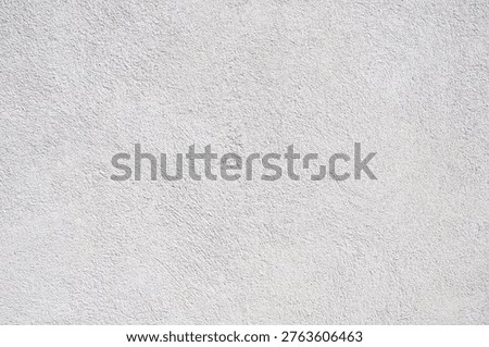 White wall plaster texture background. Blank rough stucco surface for minimalist elegant design or abstract interior room template