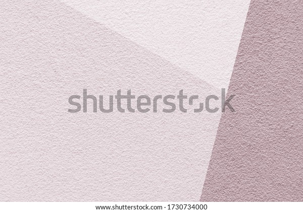 White and warm earth tone colors of\
cement wall background texture divided into three parts. Surface of\
concrete texture in 3 tone background\
colors.
