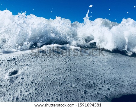 Similar – Image, Stock Photo the perfect wave Joy Life