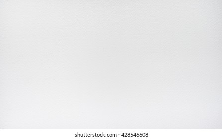 White Watercolor Paper Texture Background