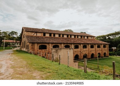 White Weapons Factory, Used In The War Located At The National Farm Of Ipanema In Iperó