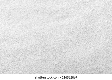 White Wheat Flour Looks Like Snow For Background. Top View