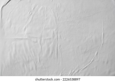 White wheat paste poster style texture background - Shutterstock ID 2226538897
