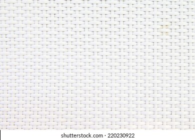 White Wicker Chair Pattern Background