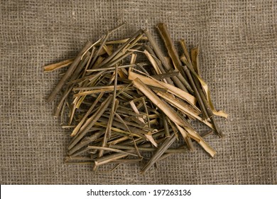 White Willow Bark Medical, Used In Herbal Medicine. Salix Alba