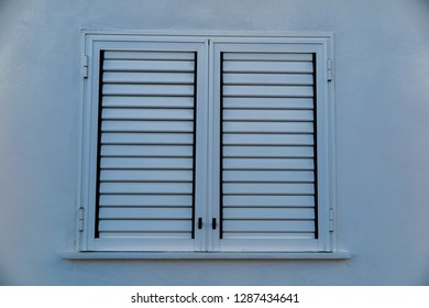 white Window on white wall