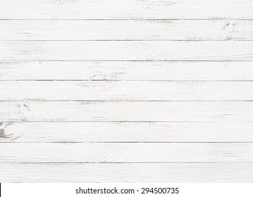 white wood plank texture background - Shutterstock ID 294500735