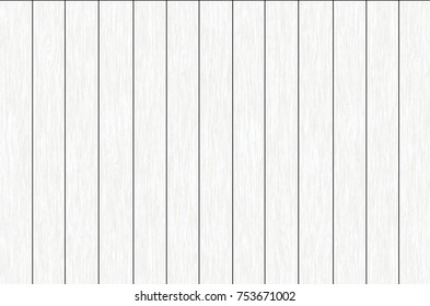 Realistic Wood Optic Paneling Timber Plank Wood Textured Wallpaper KZ0101 White