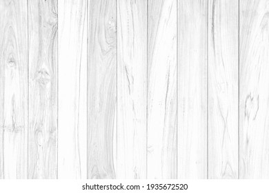 White Wood Planks Texture Background