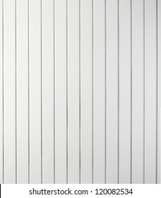 White Wood Slats Background