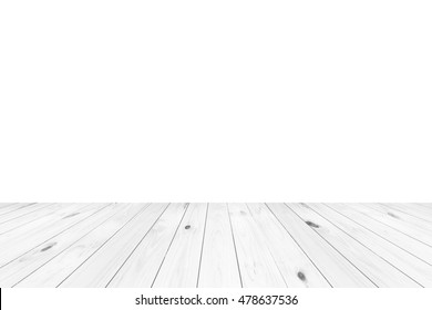 White Wood Table 