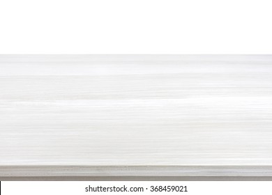 White Wood Table Top For  Background - Can Be Used For Display Or Montage Your Products