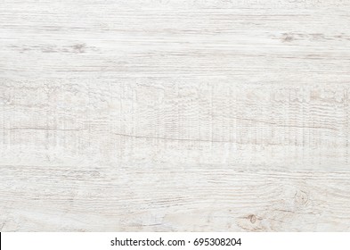 white wood texture background - Shutterstock ID 695308204