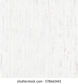 White Wood Texture Background, Wooden Table Top View