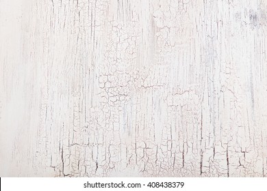 White wooden background with crackling effect High resolution Copy space Top view
