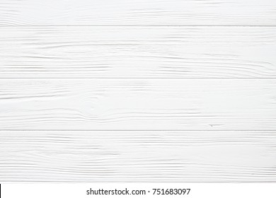 White Wooden Background, Texture