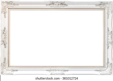 White Wooden Frame