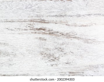 White Wooden Texture Of Old  Rustic Table. Top View.