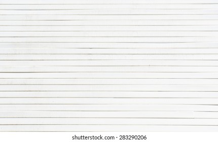 White Wooden Wall Background