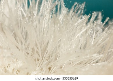 white wool as background