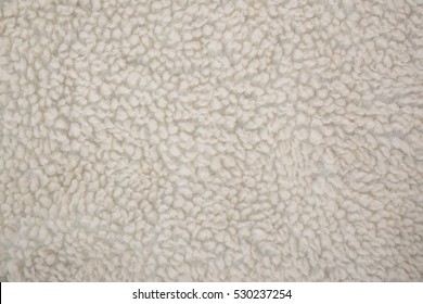 White Woolen Fabric Texture