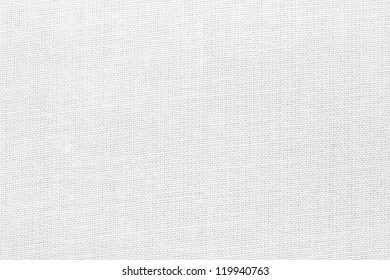 White Woven Fabric Texture