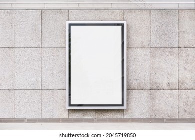 White wrinkled poster template. Glued paper mock up. Blank wheat paste on textured wall. Empty street art sticker mock up in frame. Clear urban glued advertising canvas.