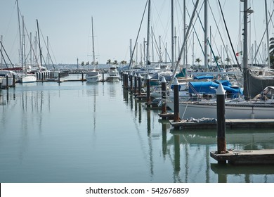 White Yachts In Marina Riviera Nayarit, Mexico
