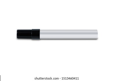 whiteboard marker isolated on white background with clipping path