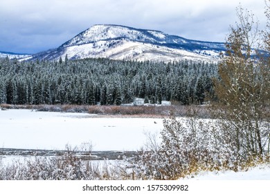 Whitefish Montana Usa Landscape Mountains