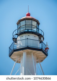 Whitefish Point Light, Michigan (1861), Associated With The Loss Of The SS Edmund Fitzgerald With 29 Souls In 1975 In Sight Of This Light