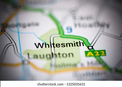 Whitesmith. United Kingdom On A Geography Map