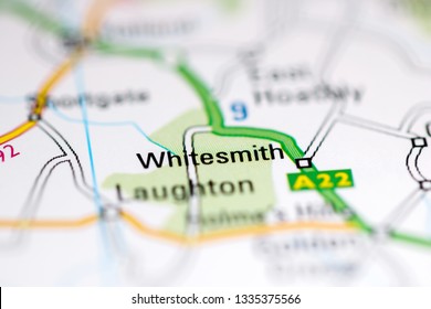 Whitesmith. United Kingdom On A Geography Map