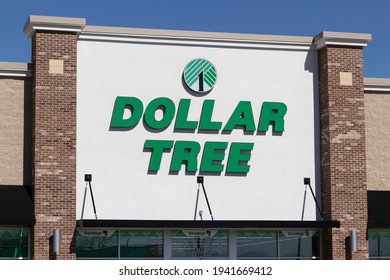 Whitestown - Circa March 2021: Dollar Tree Discount Store. Dollar Tree offers an eclectic mix of products for a dollar.