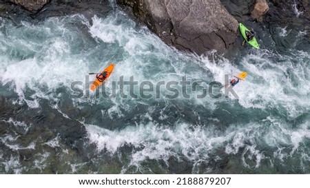 Whitewater activities on popular river in Norway